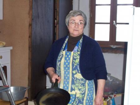 Ma grand mère qui est comme ma mère pour moi